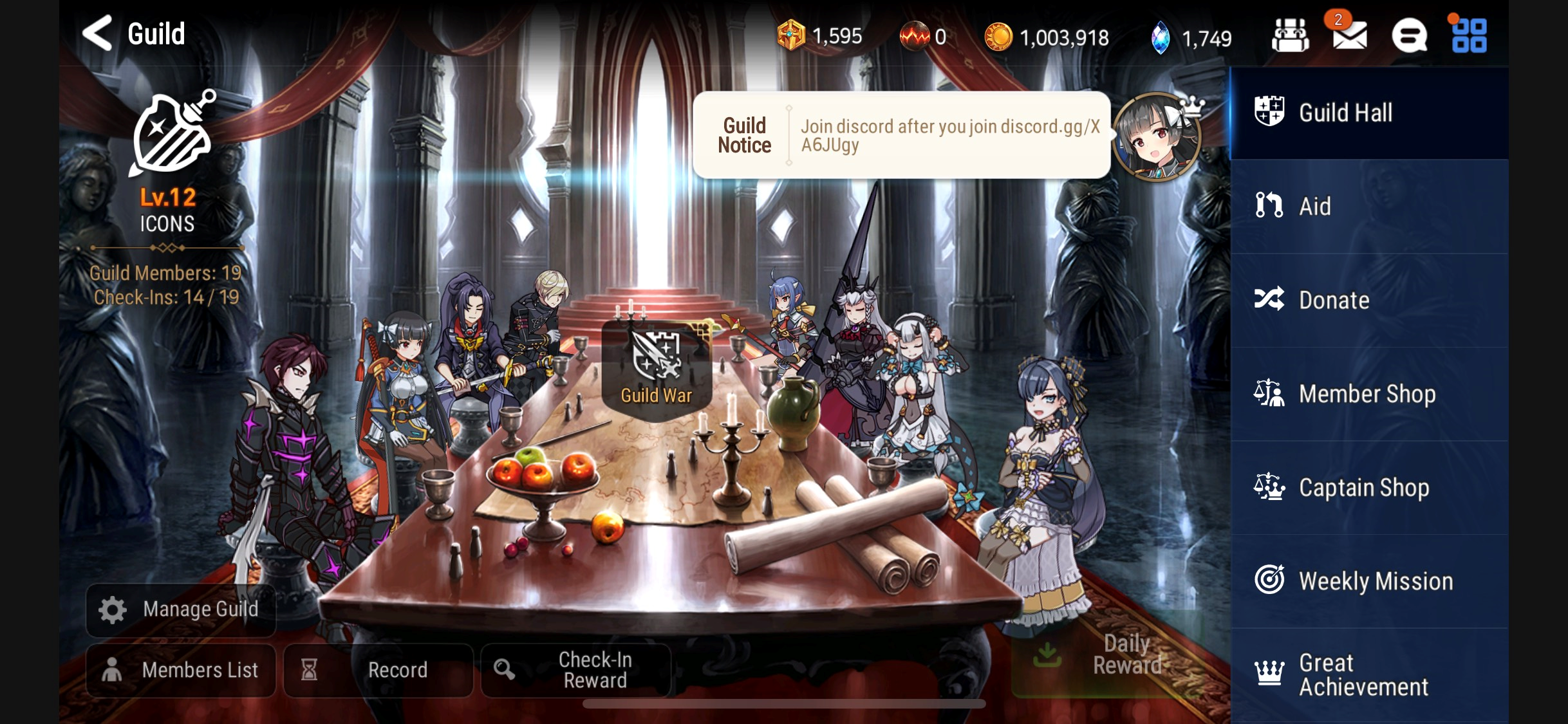 [Global] Lvl 12 Guild: ICONS