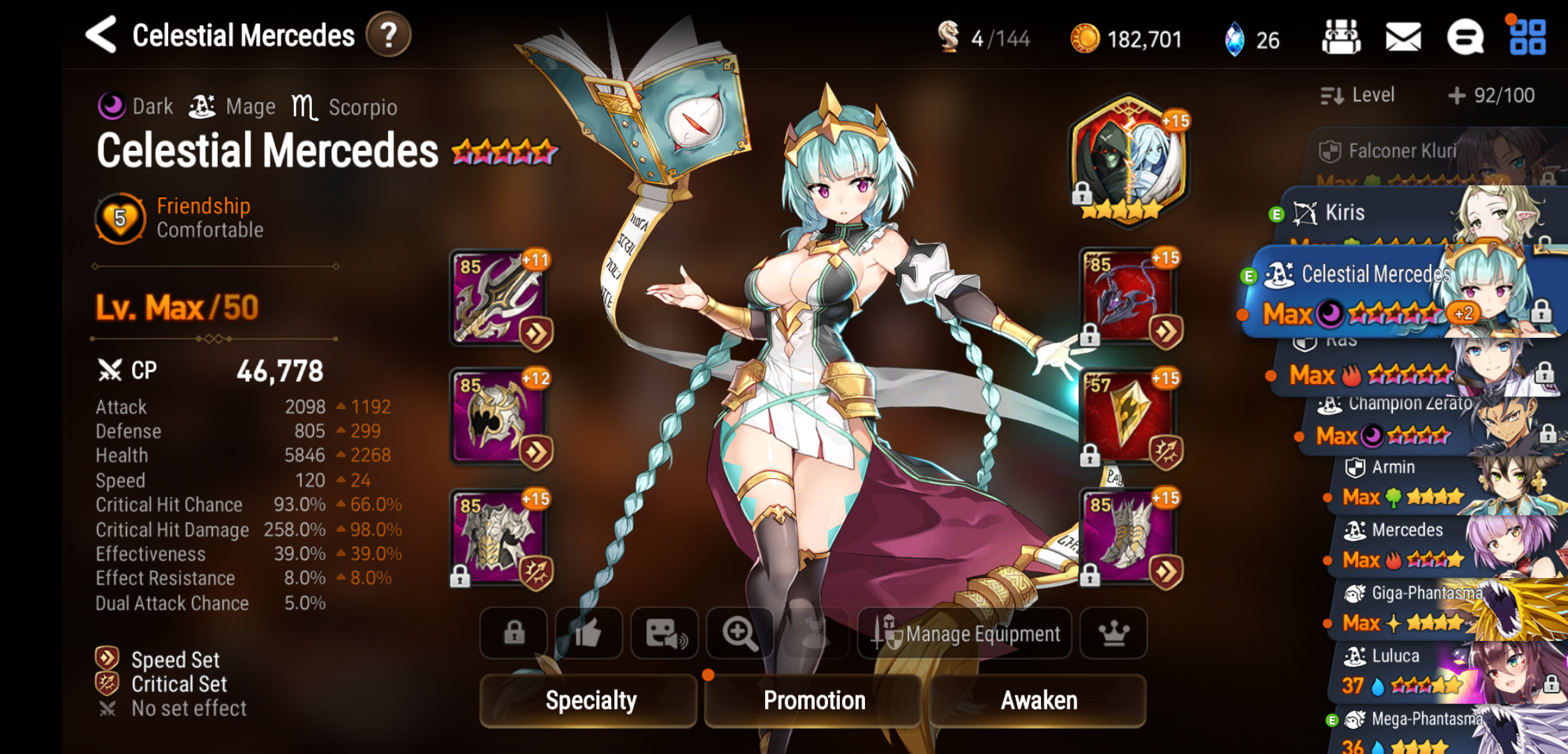 Need opinions. Best artifact for C Mercedes