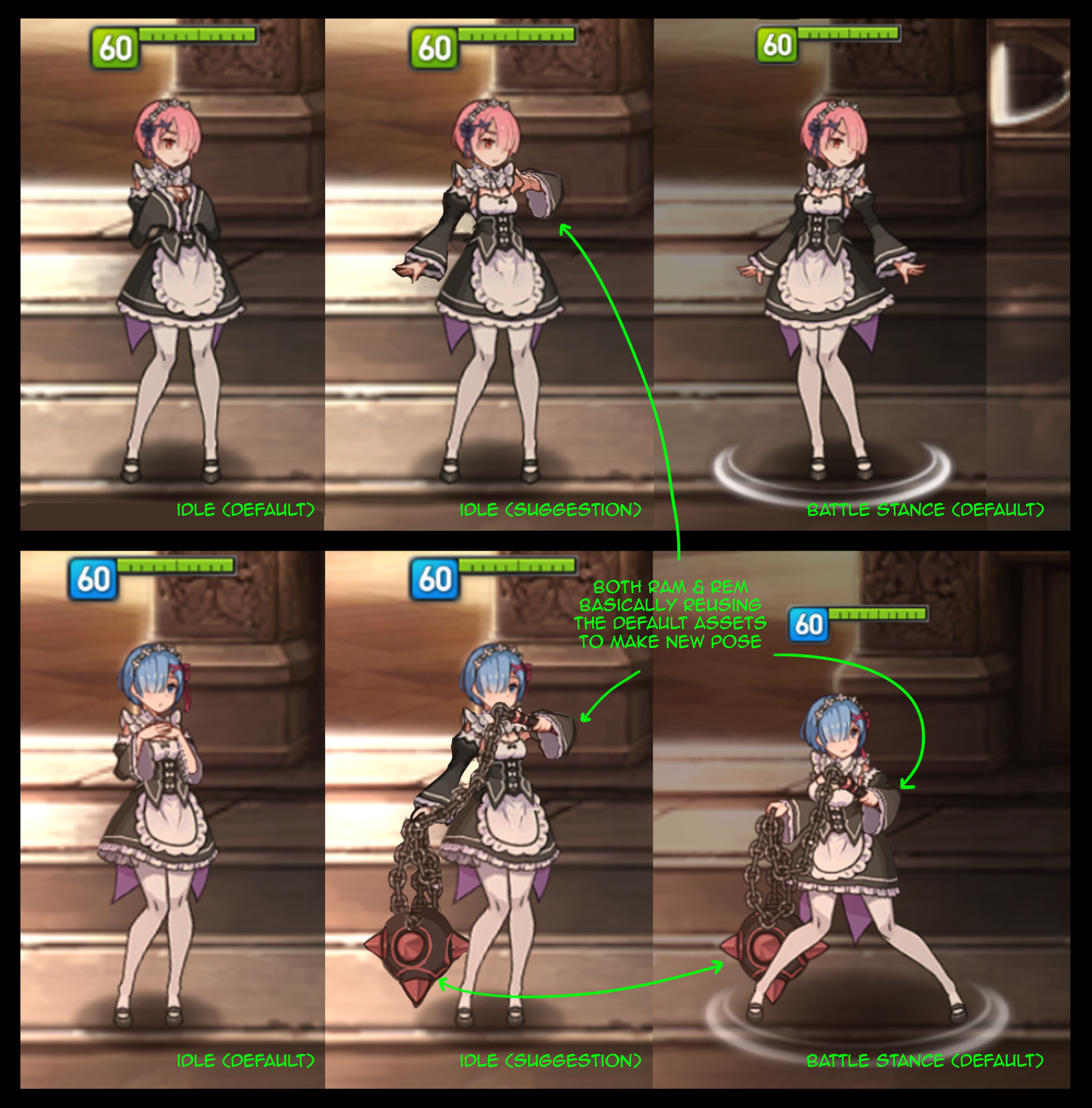 Ram & Rem Pose Suggestion