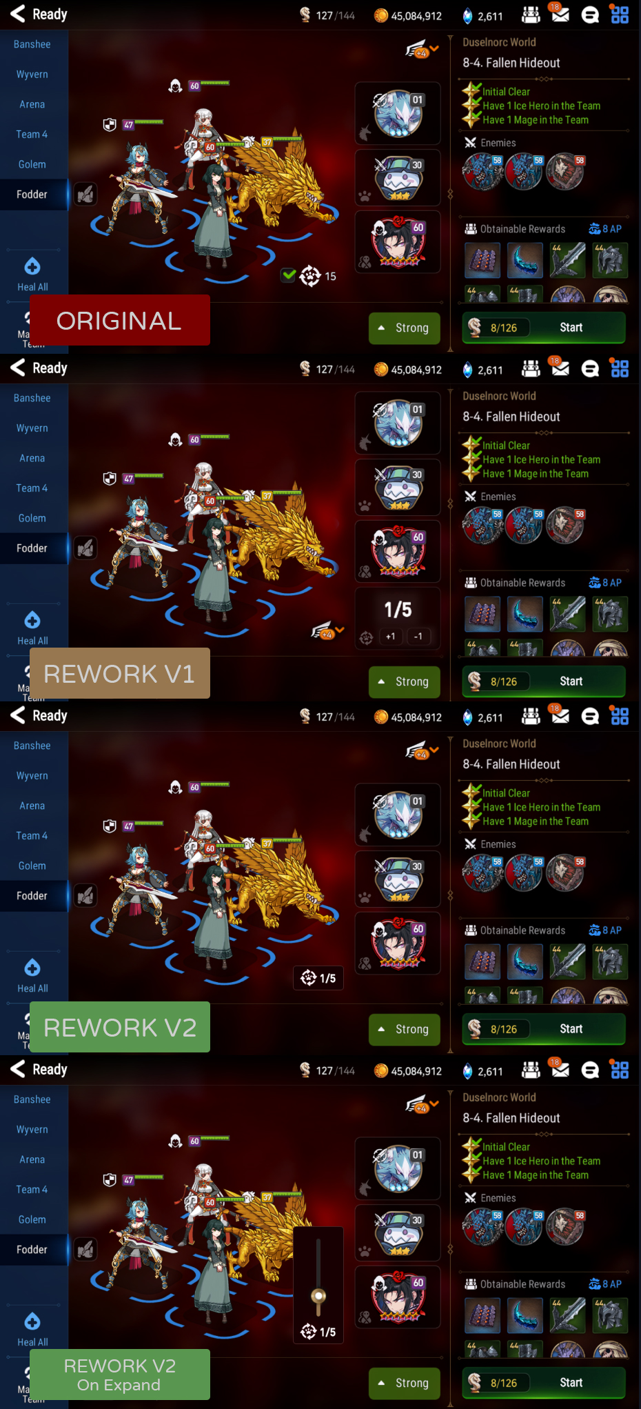 Repeat Battle UI Rework