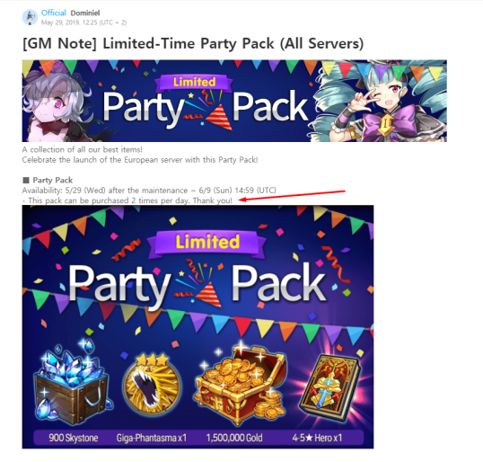 Party Pack .. Was almost sooo good